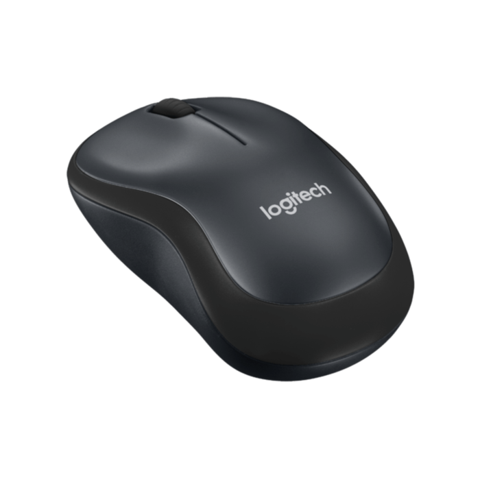 Logitech M220 Silent brezžična miška, črna - slika 2