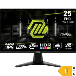 Zaslon MSI MAG 255XF / 24.5" / FHD / IPS / 300Hz / 0.5ms (GtG) / črn