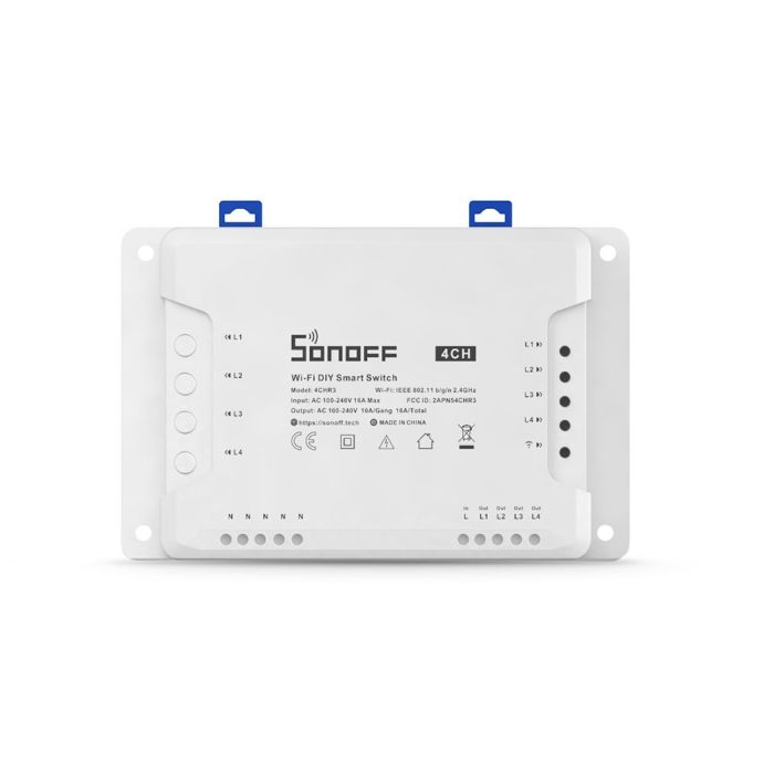 SONOFF pametno stikalo Wi-Fi stikalo 4-kanalni 4CHR3 - slika 4