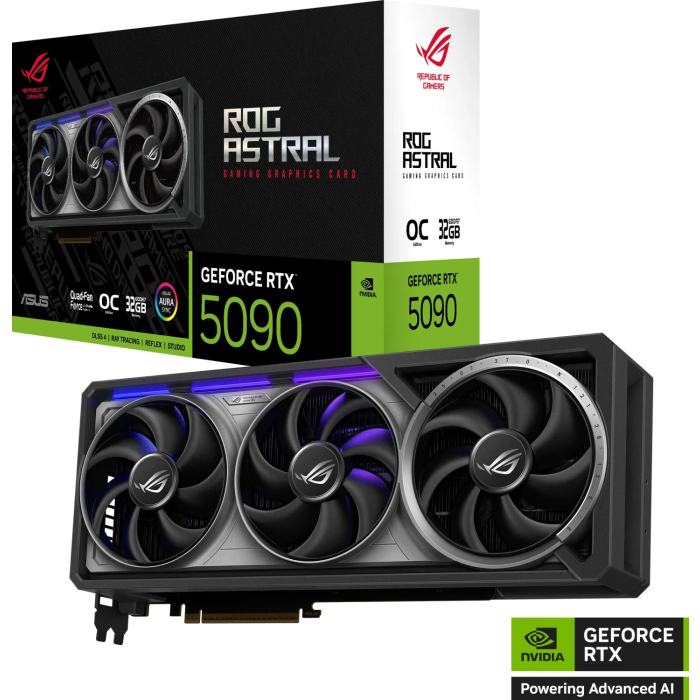 Grafična kartica ASUS ROG Astral GeForce RTX 5090 OC, 32GB GDDR7, PCI-E 5.0 ROG-ASTRAL-RTX5090-O32G-GAMING - slika 4