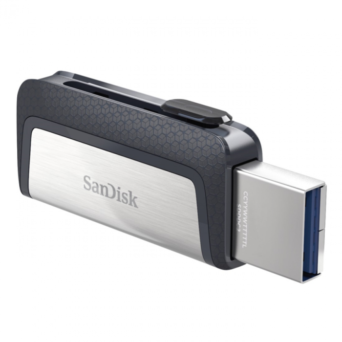 SanDisk 256GB Ultra Dual USB-C/A 3.1 Gen 1 USB ključ - slika 3