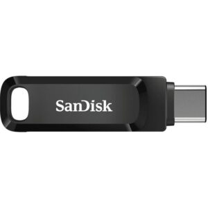 SanDisk 256GB Ultra Dual Drive Go USB-C/A 3.2 USB ključ (črn)
