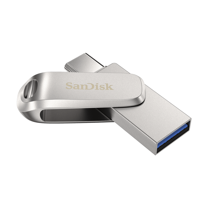 SanDisk 64GB Ultra Dual Drive Luxe USB-C/A 3.2 Gen 1 USB ključ - slika 3