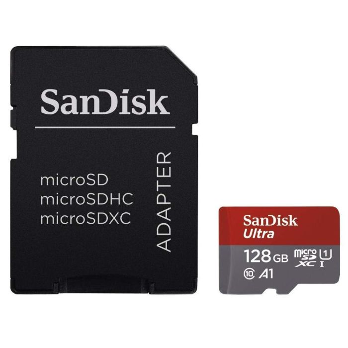 SanDisk Ultra microSDXC 128GB + SD Adapter 140MB/s A1 Class 10 UHS-I - slika 3