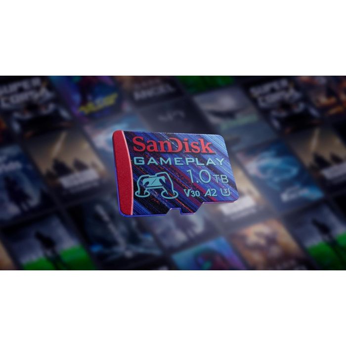 SanDisk 256 GB GamePlay microSD spominska kartica za mobilni in konzolni gaming - slika 2
