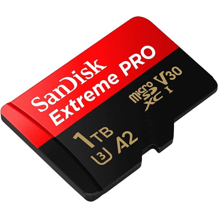 SanDisk 1TB Extreme PRO microSDXC UHS-I spominska kartica z adapterjem
