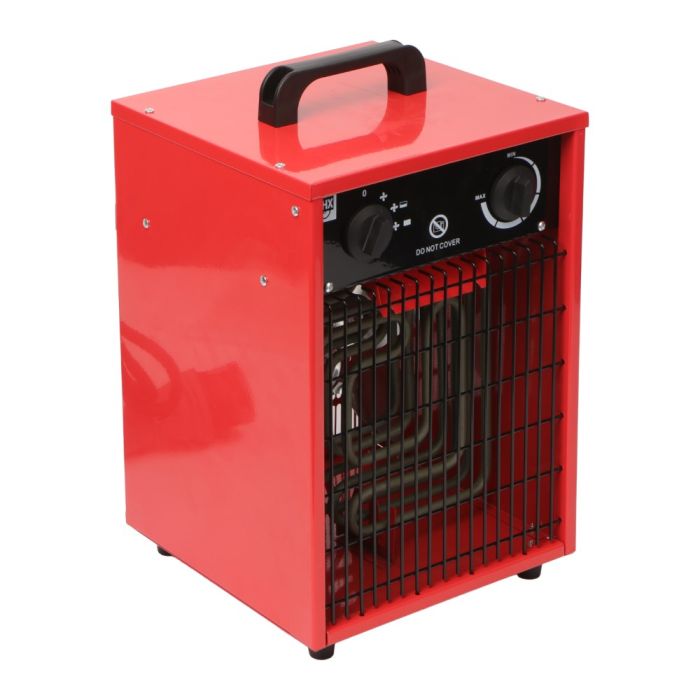 SHX Industrijski grelnik zraka 5000W rdeč - slika 4