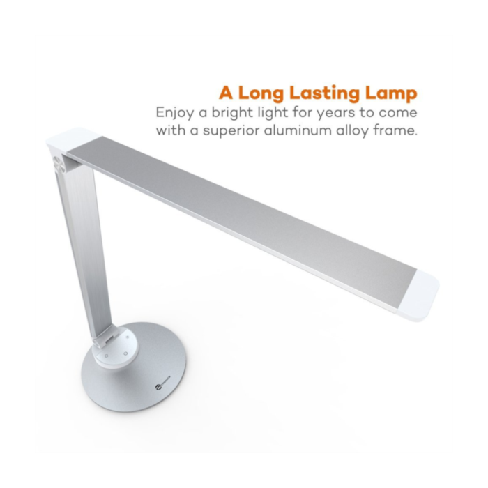 TaoTronics Minimalist LED namizna svetilka srebrna TT-DL19 - slika 2