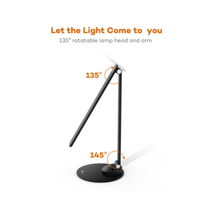 TaoTronics Minimalist LED namizna svetilka črna TT-DL19 - slika 4