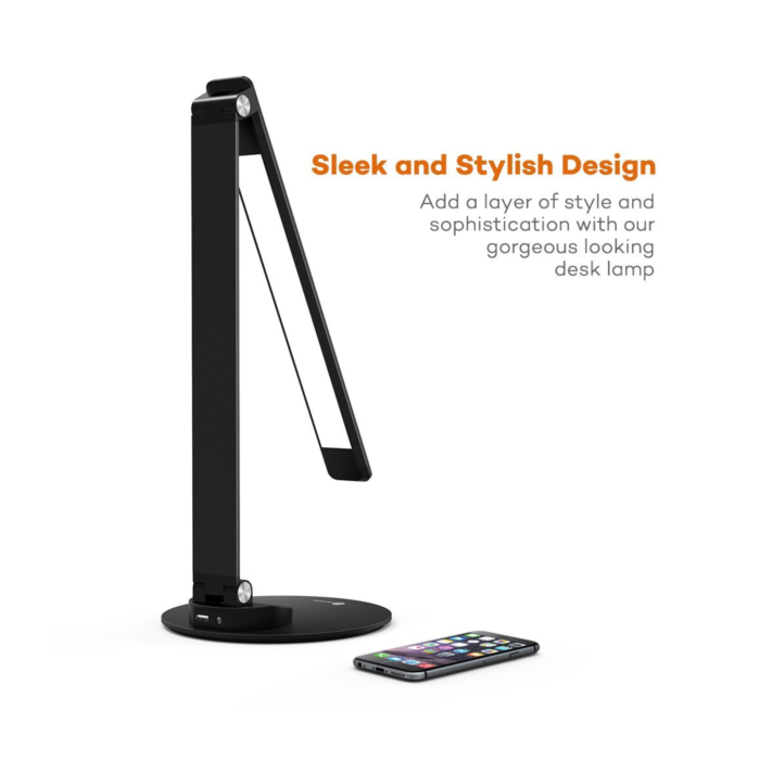 TaoTronics Minimalist LED namizna svetilka črna TT-DL19 - slika 3