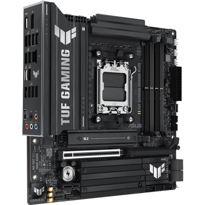ASUS TUF GAMING B850M-PLUS, DDR5, SATA3, USB3.2Gen2x2, DP, 2.5GbE, AM5 mATX - slika 3