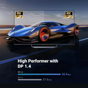 Ugreen DisplayPort 1.4 kabel 8K 1,5M