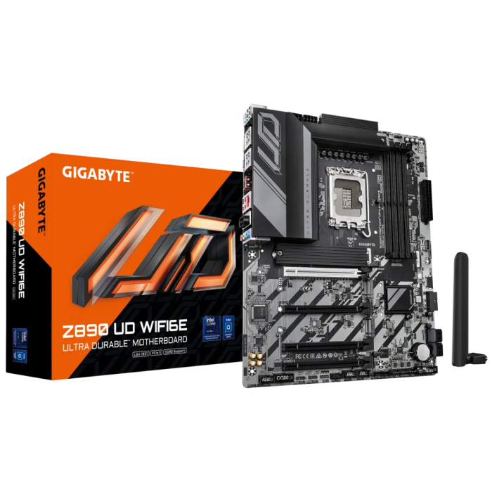 GIGABYTE Z890 UD WIFI6E, DDR5, SATA3, USB4, DP, 2.5GbE, WIFI 6E, LGA1851 ATX - slika 3