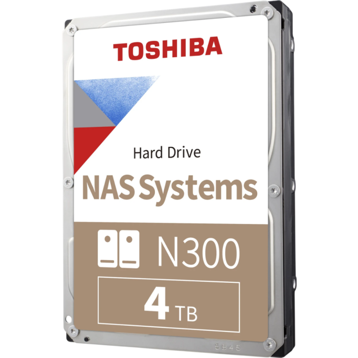 Toshiba 4TB N300 NAS 3,5" SATA 6Gb/s 7200rpm 512MB HDD disk - slika 2