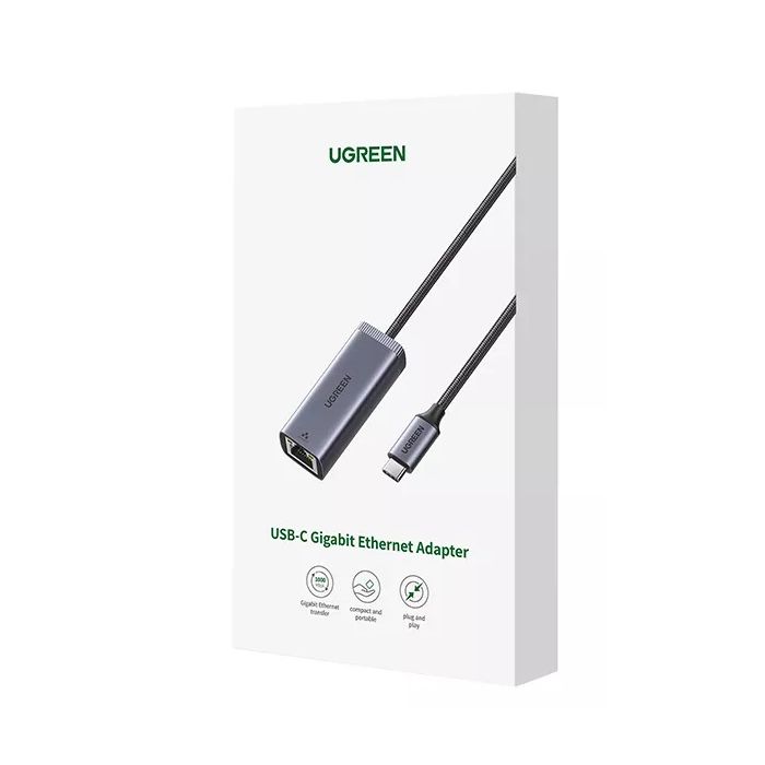 Ugreen USB-C 10/100/1000 mrežna kartica - box - slika 5