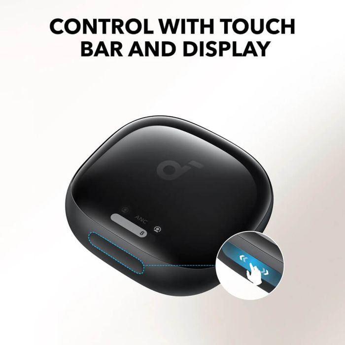 Anker Soundcore Liberty 4 Pro brezžične slušalke, svetlečo črne - slika 6
