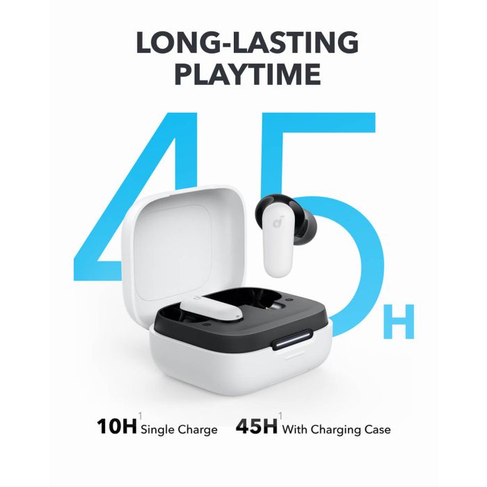 Anker Soundcore P30i brezžične slušalke, bele - slika 6