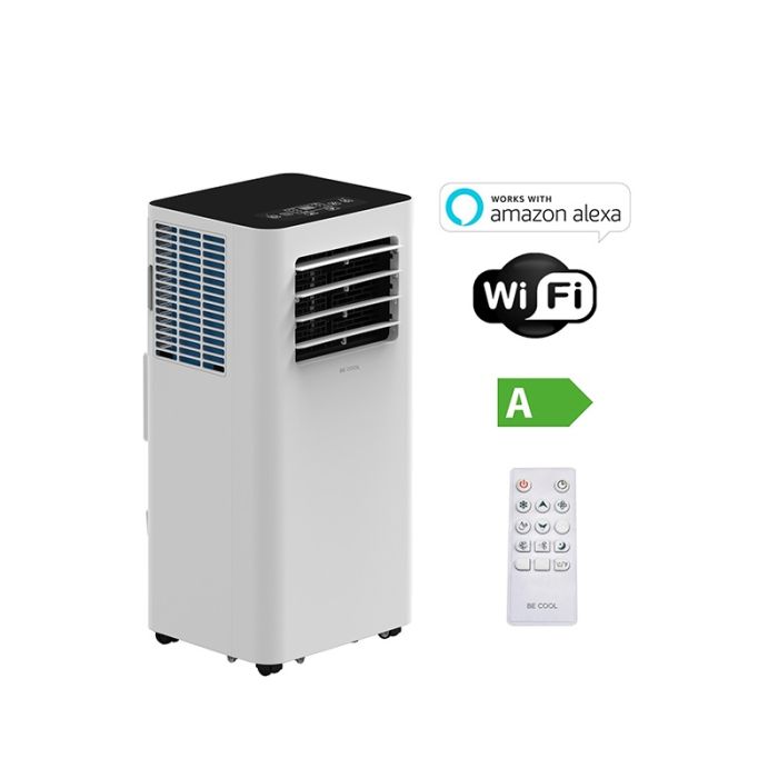 Be Cool Prenosna klimatska naprava z močjo 14.000 BTU in WiFi BC14KL25W