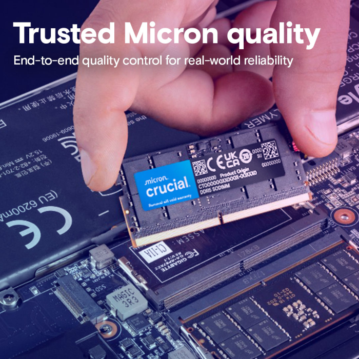 Crucial 24GB DDR5-5600 SODIMM CL46, 1.1V - slika 3