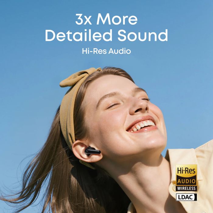 Anker Soundcore R60i NC brezžične slušalke, črne - slika 3
