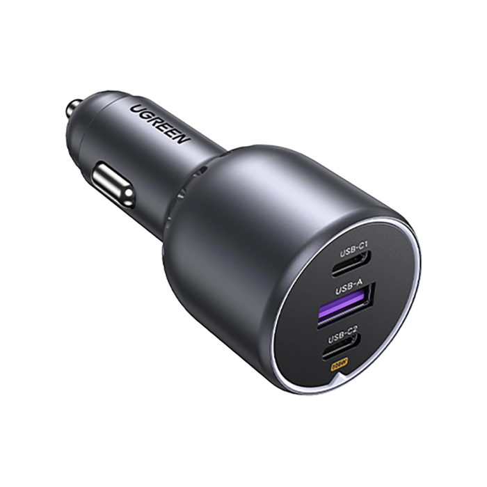 Ugreen 130W 3-portni avtomobilski polnilec - slika 5
