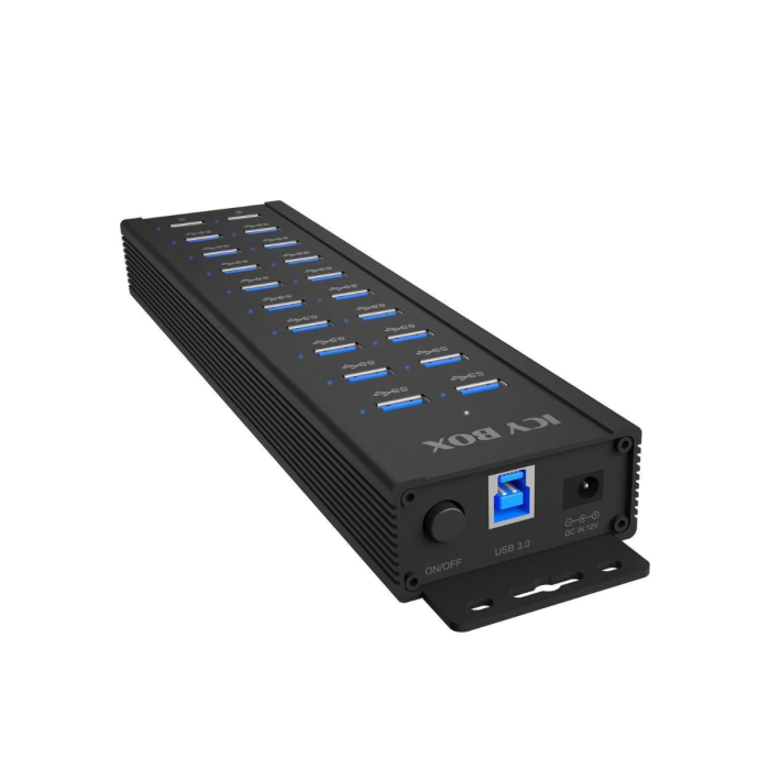 IcyBox IB-HUB1720-U3 20 v 1 portni USB hub - slika 2