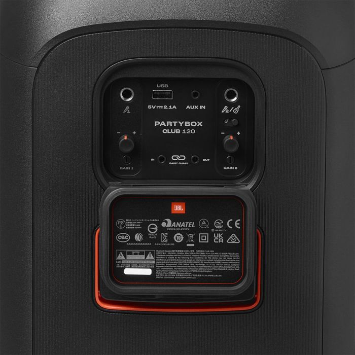 JBL PartyBox Club 120 prenosni zvočnik 160W, BT, RGB, USB - slika 6