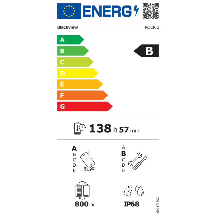 Blackview pametni robustni telefon ROCK 2 8/256GB 5G, črn - slika 5
