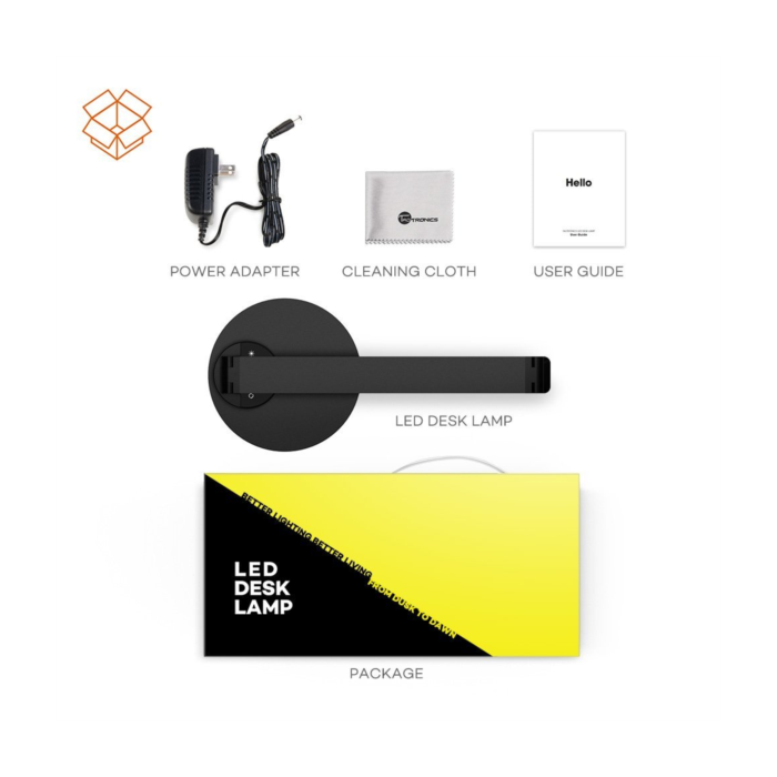 TaoTronics Minimalist LED namizna svetilka črna TT-DL19 - slika 5