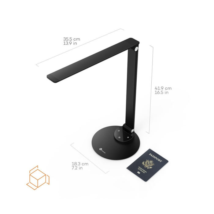 TaoTronics Minimalist LED namizna svetilka črna TT-DL19 - slika 6