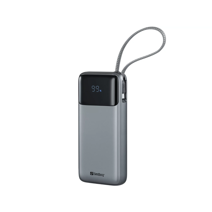 Sandberg All-in1 Powerbank 20000 PD 67W prenosna baterija - slika 2