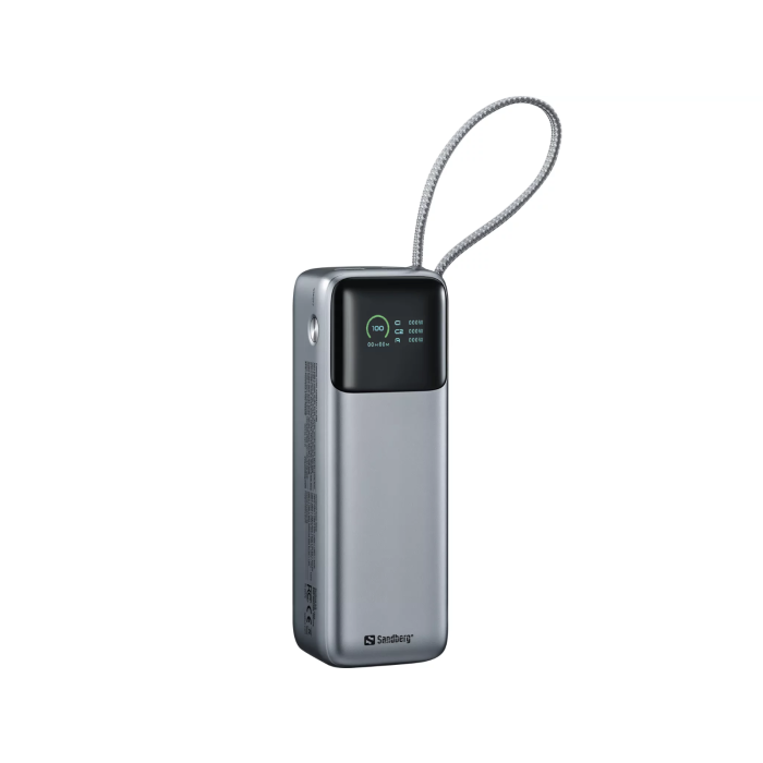 Sandberg All-in1 Powerbank 27000 PD 240W prenosna baterija - slika 2