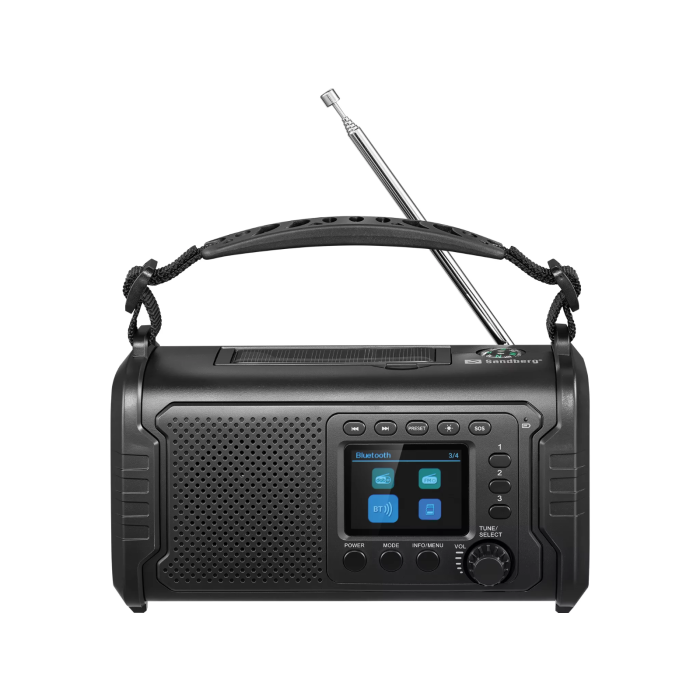 Sandberg Survivor DAB Radio All-in-1 20000 radijski sprejemnik za preživetje - slika 3