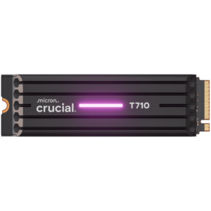 Crucial T710 2TB PCIe Gen5 NVMe 2280 M.2 SSD s hlajenjem