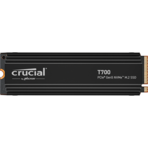 Crucial T700 2TB PCIe Gen5 NVMe M.2 SSD s hlajenjem