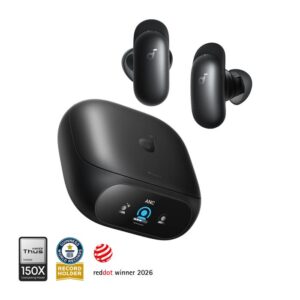 Anker Soundcore Liberty 5 Pro brezžične slušalke, črne