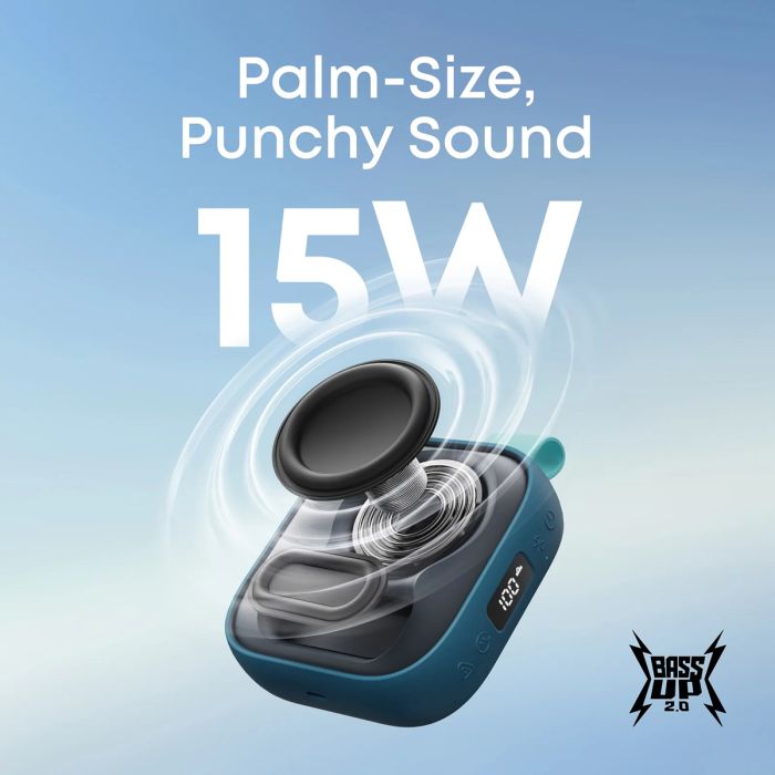 Anker Soundcore Boom Go 3i prenosni Bluetooth zvočnik, moder - slika 2
