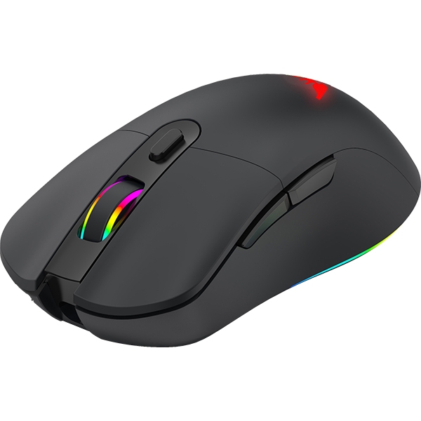 Gaming miška BYTEZONE Morpheus brezžična-žična / RGB (16,8M barv) / max DPI 10K / optična / mat UV premaz (črna) - slika 4