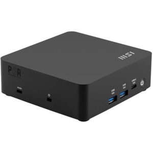 Mini namizni računalnik MSI Cubi NUC AI 1UMG-073BEU Core Ultra 7 / 16GB / 512GB SSD / Wi-Fi 6E + BT / 2x2.5Gbps / Windows 11 Home (črn)