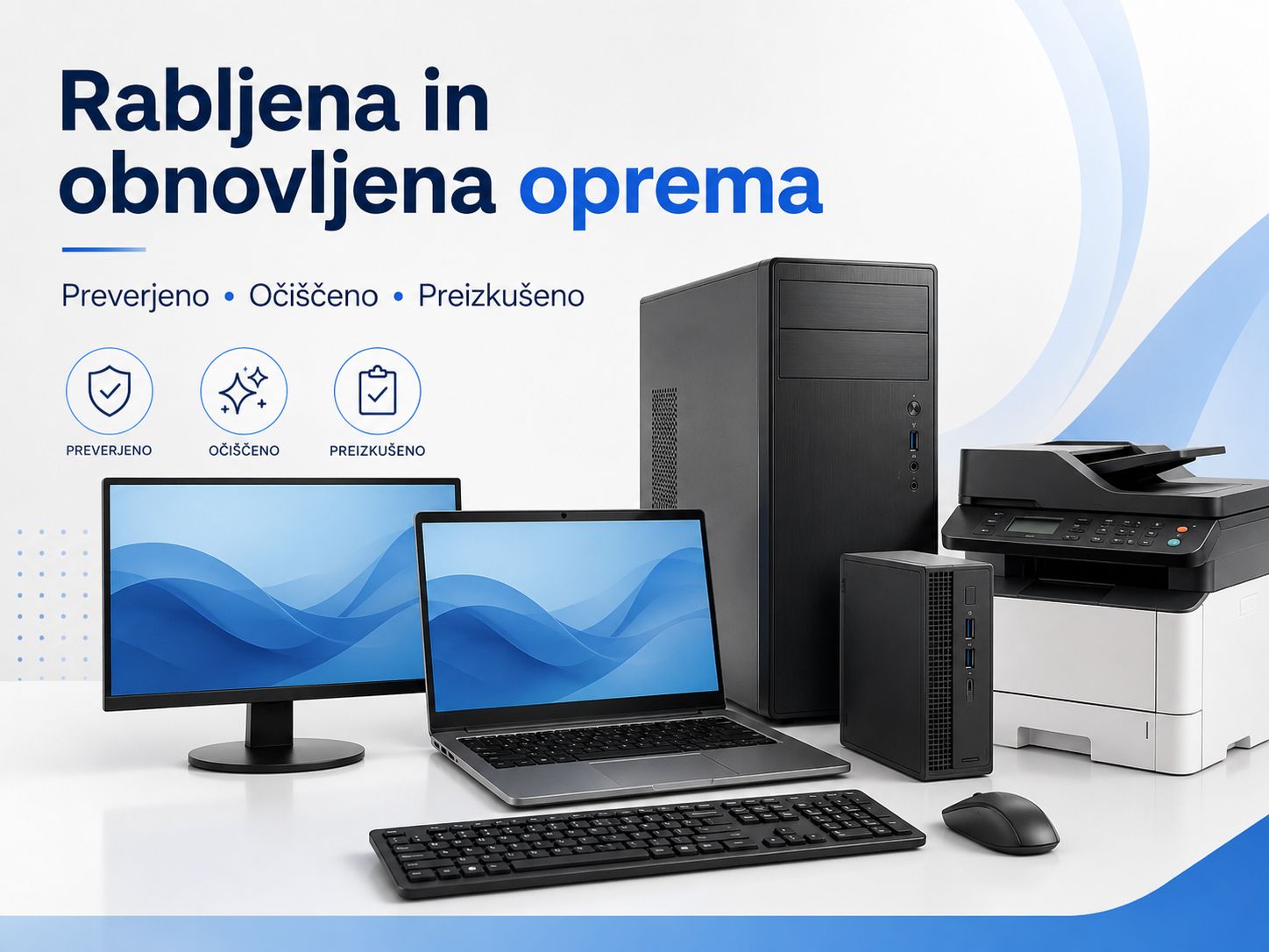 Rabljena in obnovljena računalniška oprema