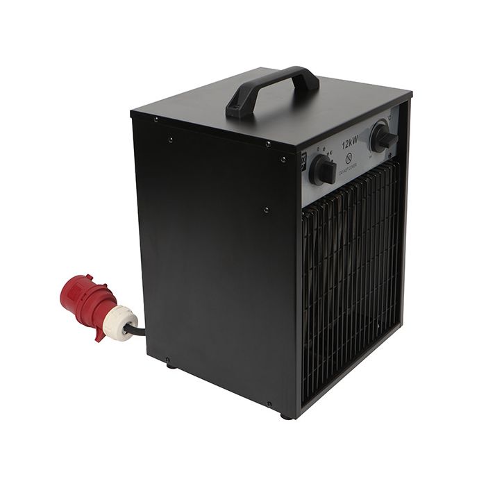 SHX industrijski ventilatorski grelnik 12 kW, črn - slika 4