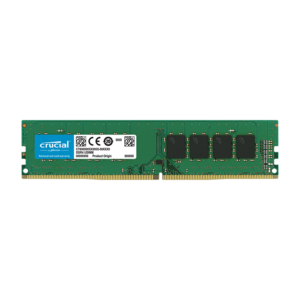 Crucial 16GB DDR4-3200 UDIMM PC4-25600 CL22, 1.2V