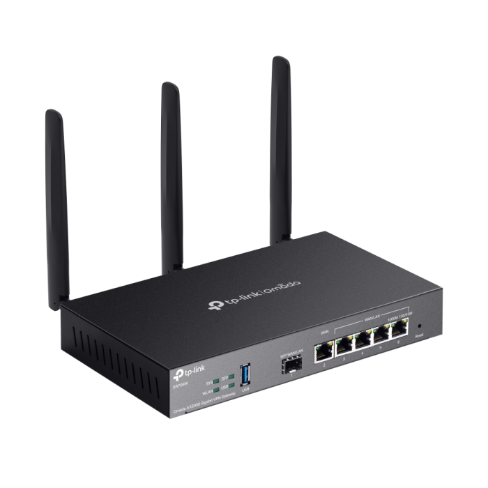 TP-LINK Omada ER706W AX3000 Gigabit Wi-Fi 6 VPN usmerjevalnik - slika 2
