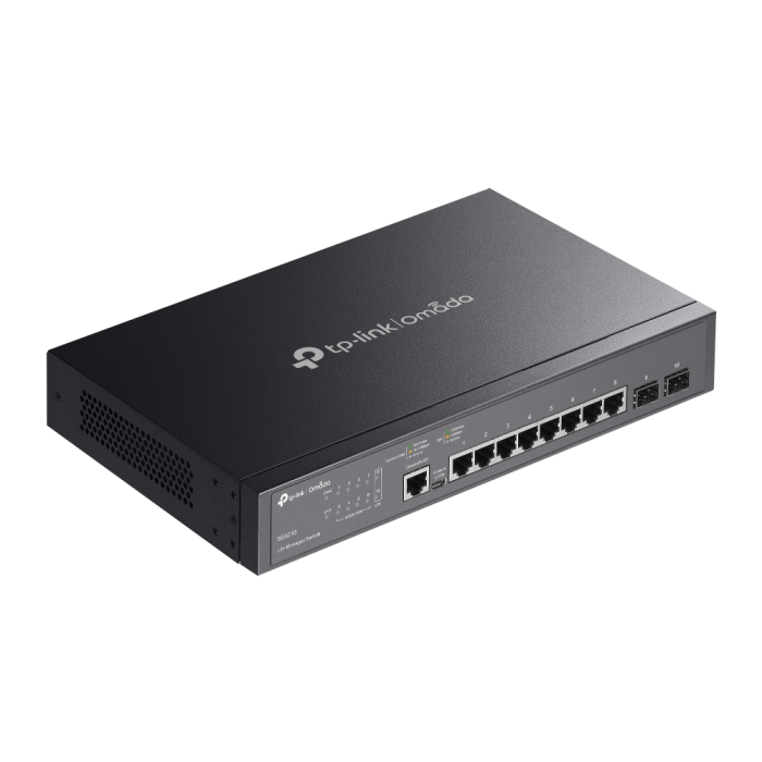 TP-LINK Omada SG3210 8-portno Gigabit L2+ upravljano stikalo 2xSFP - slika 3