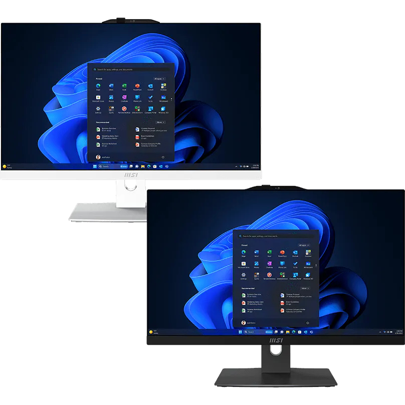 Računalnik All-in-One MSI Modern AM242TP 1M-2022XEU Core 5 / 16GB / 512GB SSD / 24" FHD / Touchscreen / Windows 11 Pro (bel) - slika 4