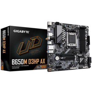 GIGABYTE B650M D3HP AX, DDR5, SATA3, USB3.2Gen1, DP, 2.5GbE, WiFi, AM5 mATX