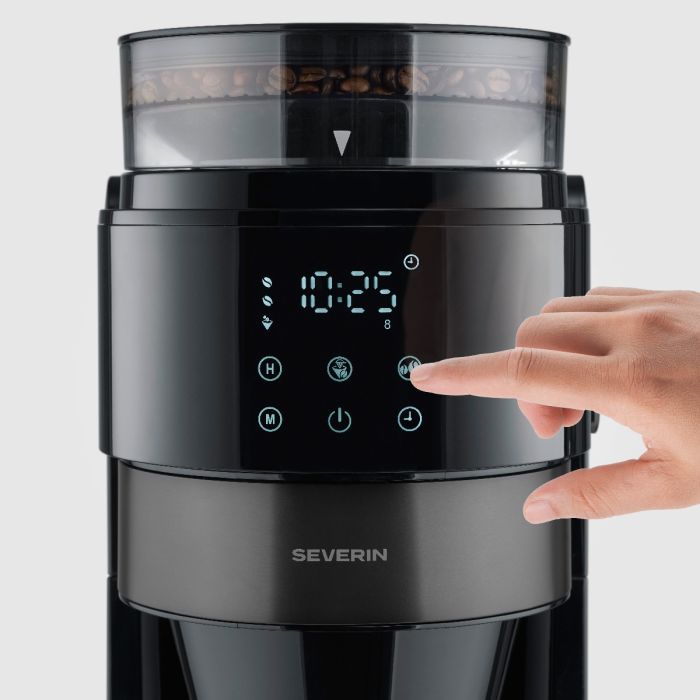 SEVERIN S-Taste AromaOne filter kavni aparat z mlinčkom in termo posodo KA 4831 900 W - slika 2