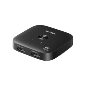 Ugreen HDMI 8K 2v1 razdelilec, stikalo